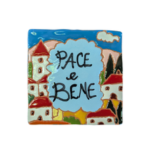 Load image into Gallery viewer, Pace e Bene tile - 10cmx10cm (Sial)
