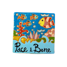 Load image into Gallery viewer, Pace e Bene tile - 10cmx10cm (Sial)
