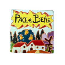 Load image into Gallery viewer, Pace e Bene tile - 10cmx10cm (Sial)
