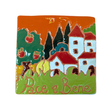 Load image into Gallery viewer, Pace e Bene tile - 10cmx10cm (Sial)

