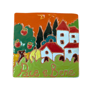 Pace e Bene tile - 10cmx10cm