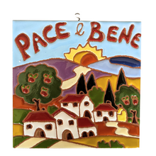 Load image into Gallery viewer, Pace e Bene tile - 15cmx15cm (Sial)
