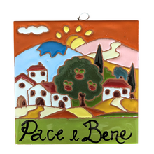 Load image into Gallery viewer, Pace e Bene tile - 15cmx15cm (Sial)
