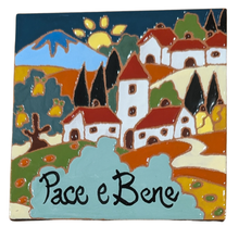 Load image into Gallery viewer, Pace e Bene tile - 15cmx15cm
