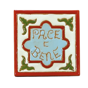 Pace e Bene tile - 10cmx10cm (Sial)