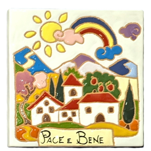 Pace e Bene tile - 15cmx15cm (Sial)