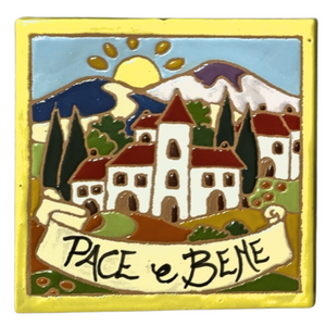 Pace e Bene tile - 15cmx15cm (Sial)