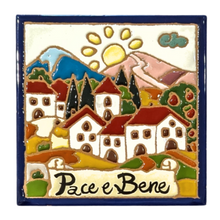 Load image into Gallery viewer, Pace e Bene tile - 15cmx15cm (Sial)
