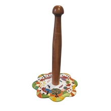 Load image into Gallery viewer, Paper towel holder with Tuscan village
