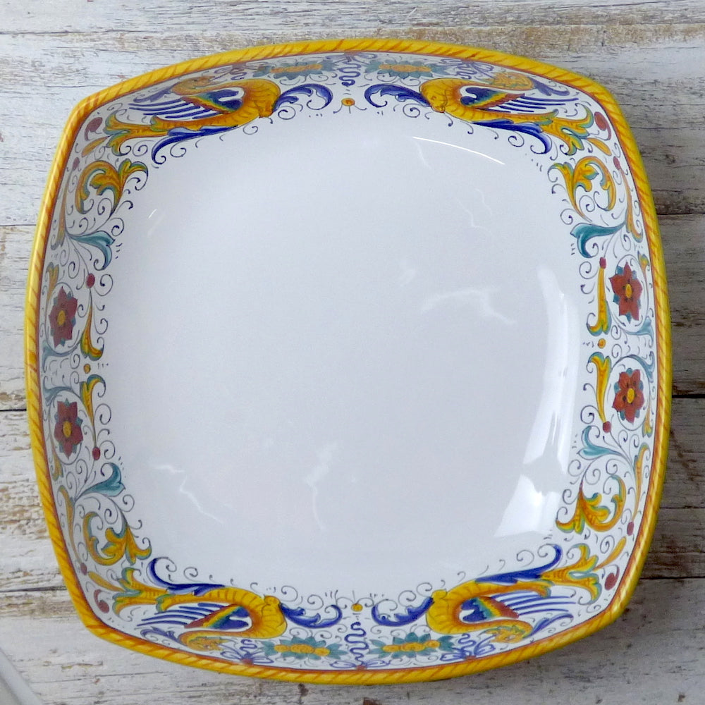 Large square serving bowl (30cm) - Raffaellesco