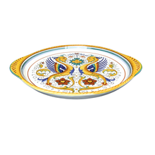 Load image into Gallery viewer, Round tray with handles - large, 30cm diam - Raffaellesco
