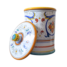 Load image into Gallery viewer, Storage canister with lid - large (25cm high) - Ricco
