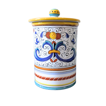 Load image into Gallery viewer, Storage canister with lid - medium (22cm high) - Ricco
