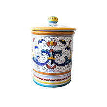 Load image into Gallery viewer, Storage canister with lid - small (19cm high) - Ricco
