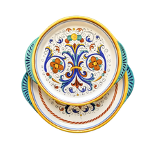 Load image into Gallery viewer, Set of two round trays with handles - 25cm and 30cm diam - Ricco
