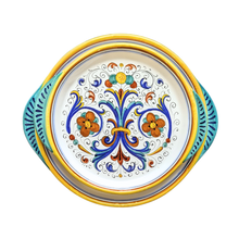 Load image into Gallery viewer, Set of two round trays with handles - 25cm and 30cm diam - Ricco
