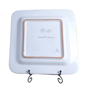 Square Deep Platter (30x30cm) - Ricco Deruta