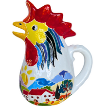 Load image into Gallery viewer, Rooster jug - Tuscan village - 1 litre
