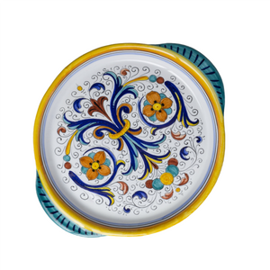 Round tray with handles (30cm) - Ricco Deruta