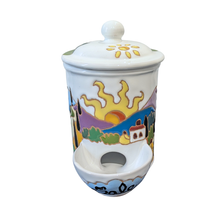 Load image into Gallery viewer, Salt dispenser with Tuscan scene
