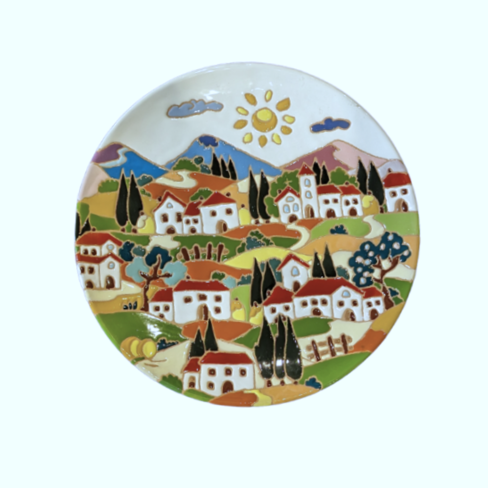 Round wall plate 30cm diameter