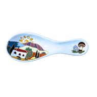 Spoon Rest with Tuscan village