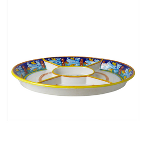 Large oval antipasto platter (38cmx27cm) - Giglio