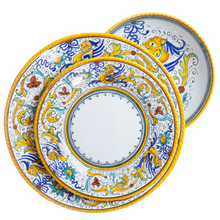 Load image into Gallery viewer, 3 piece dinner set (dinner plate, bread plate &amp; soup/dessert bowl) - Raffaellesco
