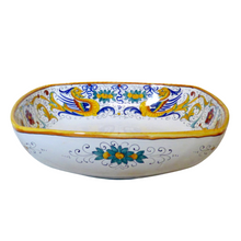 Load image into Gallery viewer, Large square serving bowl (30cm) + salad servers - Raffaellesco
