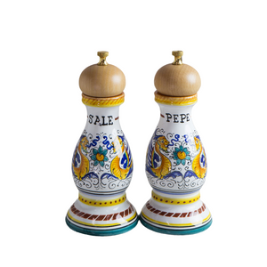 Salt & pepper grinders - Raffaellesco (wooden tops)