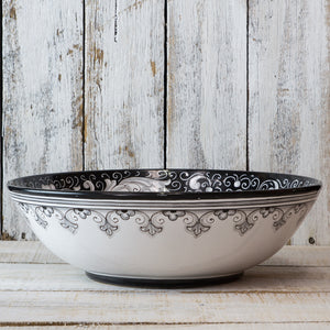 Large serving bowl (30cm) - Nero