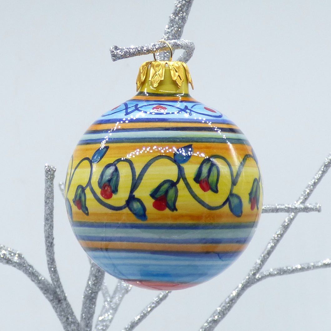 Christmas ornament - medium (6cm) - various designs, round