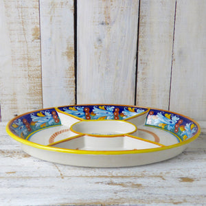 Large oval antipasto platter (38cmx27cm) - Giglio