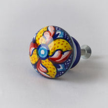 Load image into Gallery viewer, Ceramic drawer and cabinet knobs - assorted designs - small (35mm)
