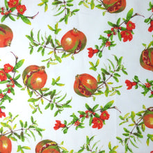 Load image into Gallery viewer, Rectangular cotton tablecloth - 135x240cm - pomegranates
