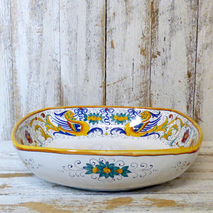 Large square serving bowl (30cm) - Raffaellesco