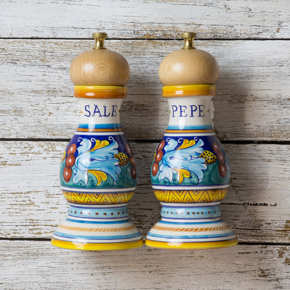 Salt & pepper grinders - Giglio (wooden tops)