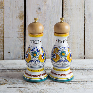 Salt & pepper grinders - Raffaellesco (wooden tops)